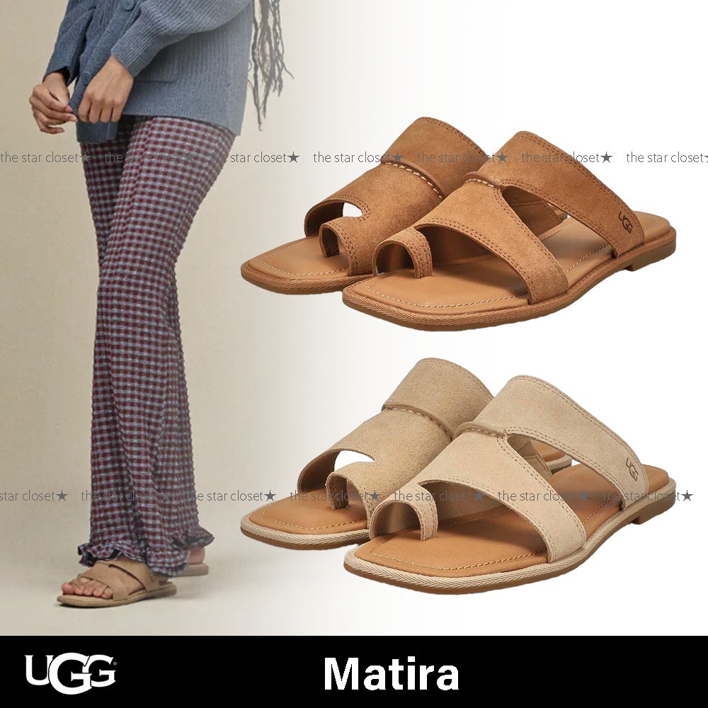 ●UGG アグ●Matira マティラ レザー ライニング サンダル