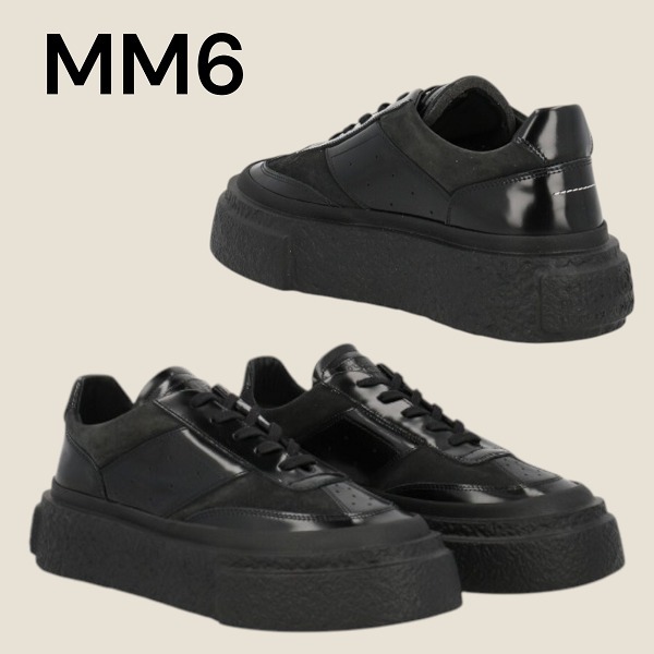 MM6 Maison Margiela★レザー スニーカー