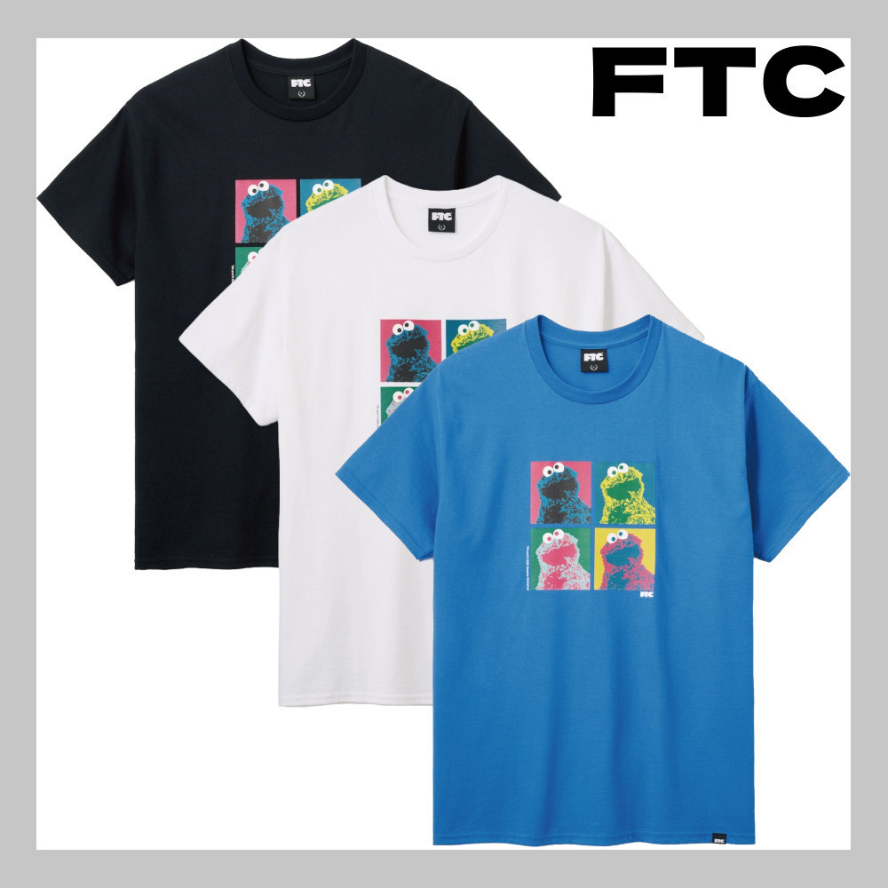 即完売【FTC】SESAME STREET meets FTC / COOKIE MONSTER TEE