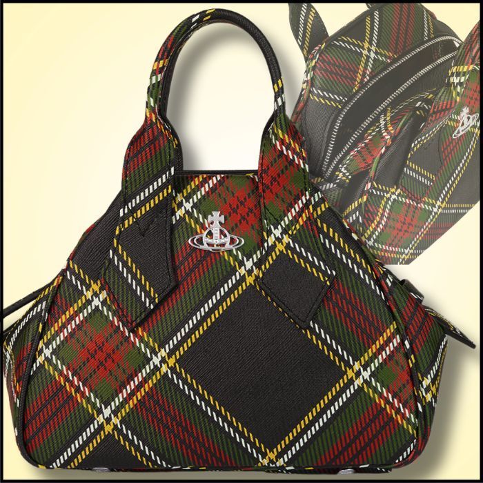 【Vivienne Westwood 】新作 Yasmine タータン バッグS 2WAY