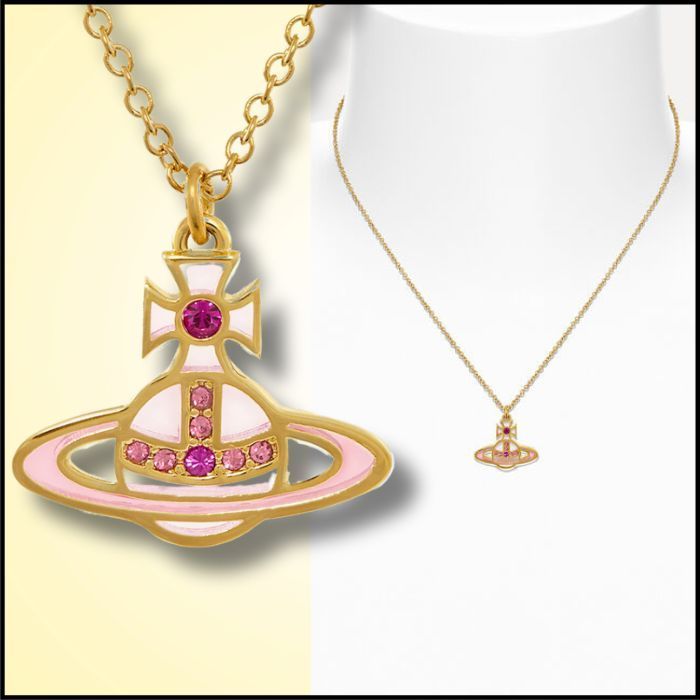 【Vivienne Westwood 】オーブ×パステルカラー ネックレス