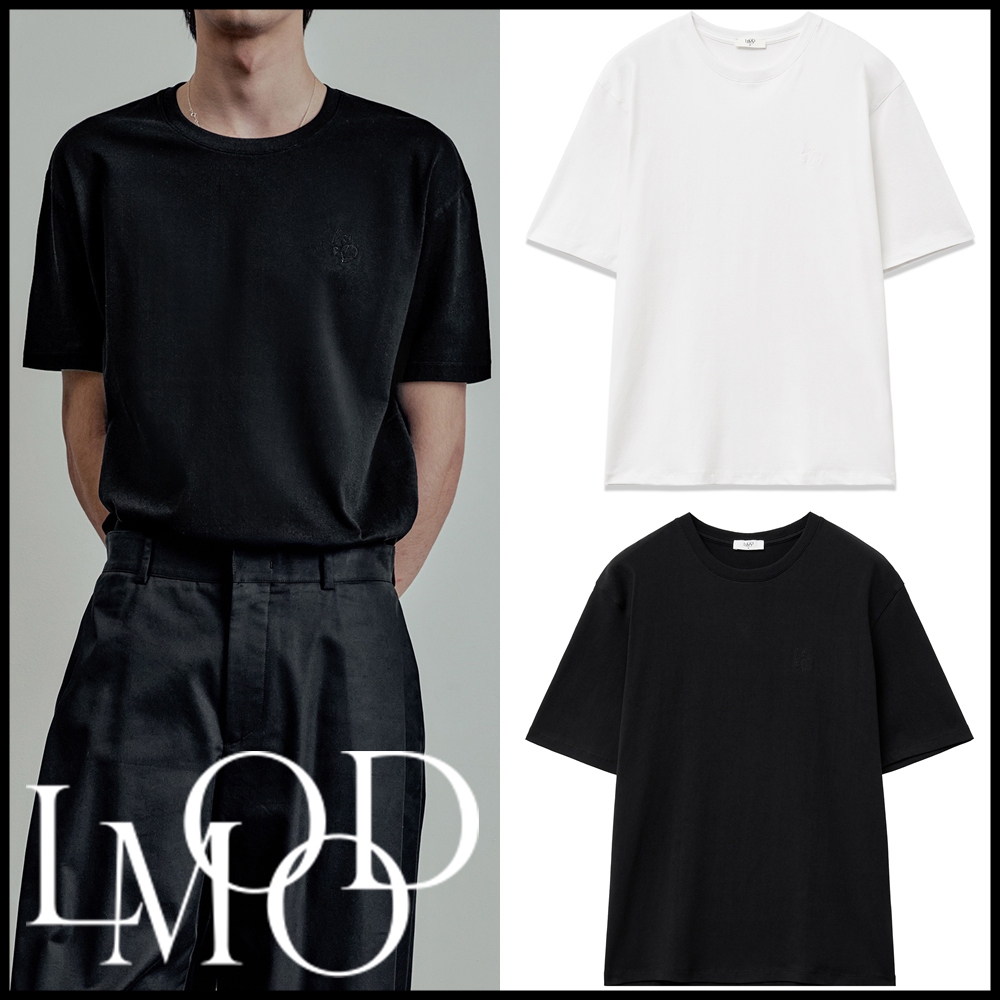 LMOOD■ Muscle Boy Logo Half Sleeve T-Shirt