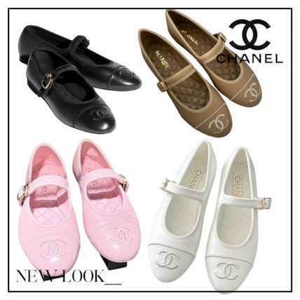 ピンク系 CHANEL(シャネル) バレエシューズ(レディース) - 海外