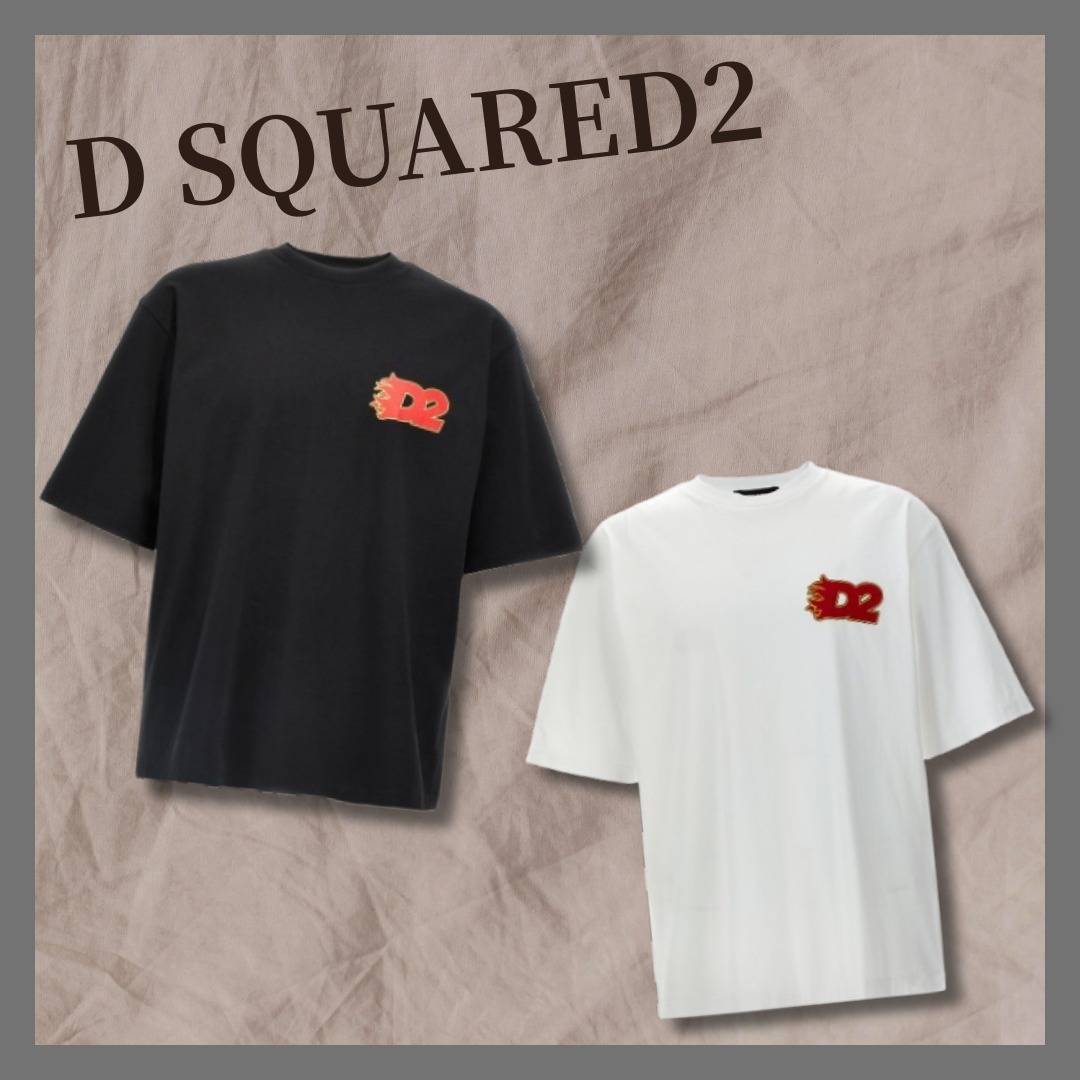 D SQUARED2 スタンプロゴTシャツ