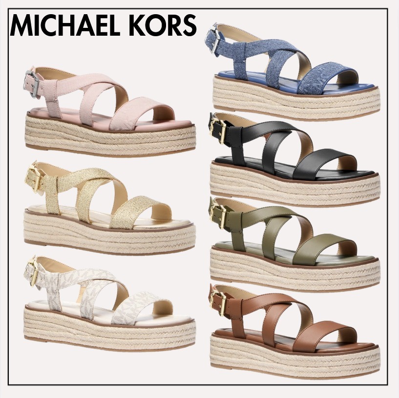 MICHAEL KORS◆Lynn エスパドリーユ サンダル 7色