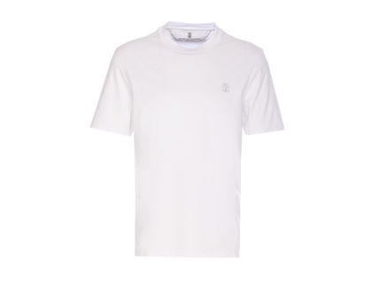 ブルネロクチネリ Tシャツ メンズ グレー 白のパンツに グレー（灰色）系 BRUNELLO CUCINELLI(ブルネロクチネリ) T
