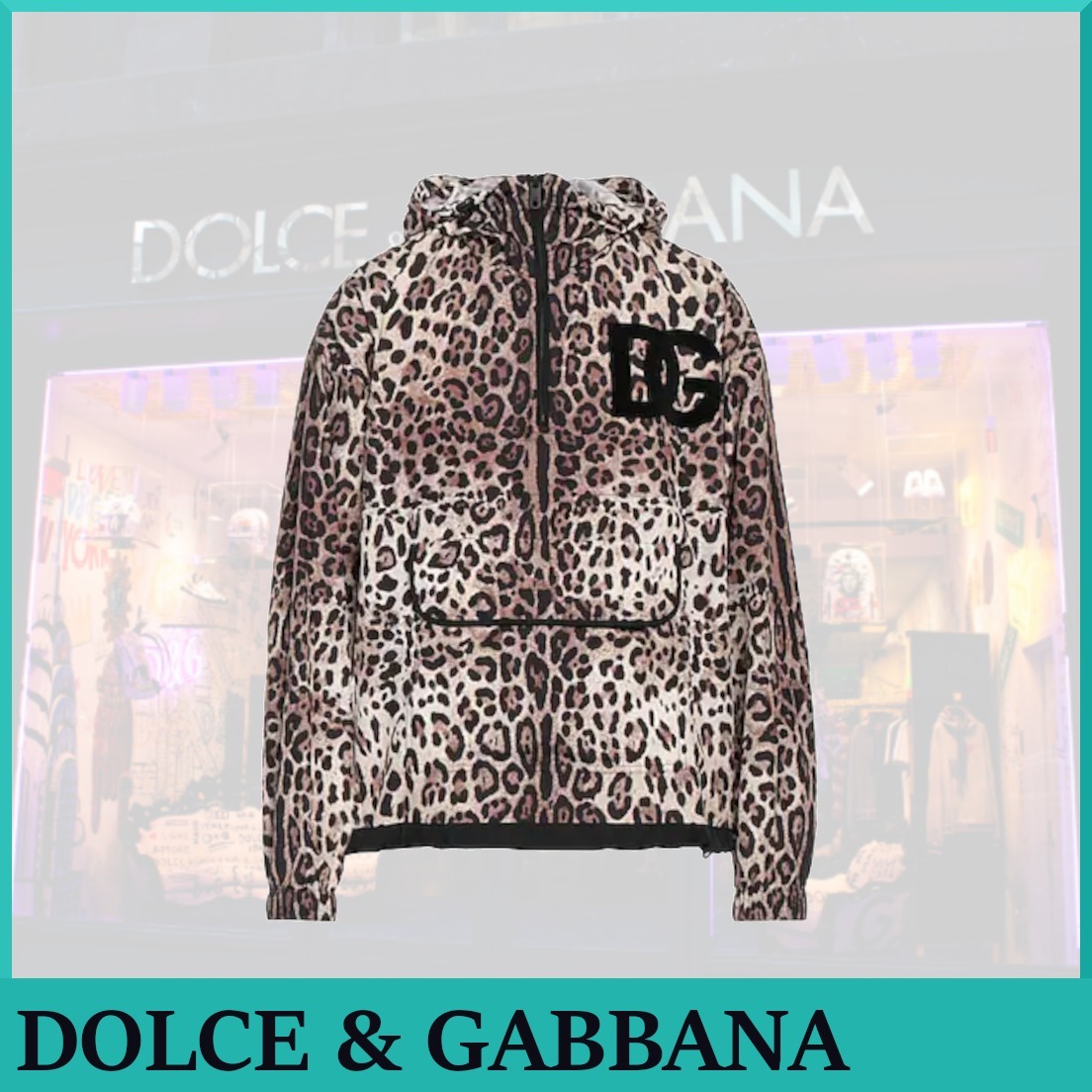 DOLCE&GABBANA★レオパード柄パーカー