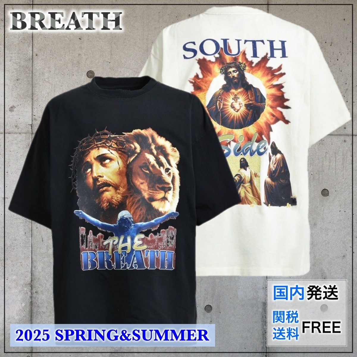 【国内買付】BREATH Zion Logo Tee ブレス ロゴ Tシャツ