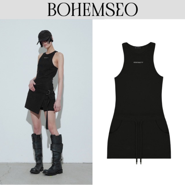 【BohemSeo】 IlLUSION MINI DRESS