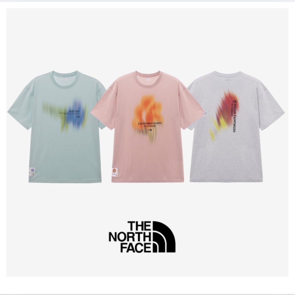 ● THE NORTH FACE ● FLOWER SPRAY S/S R/TEE