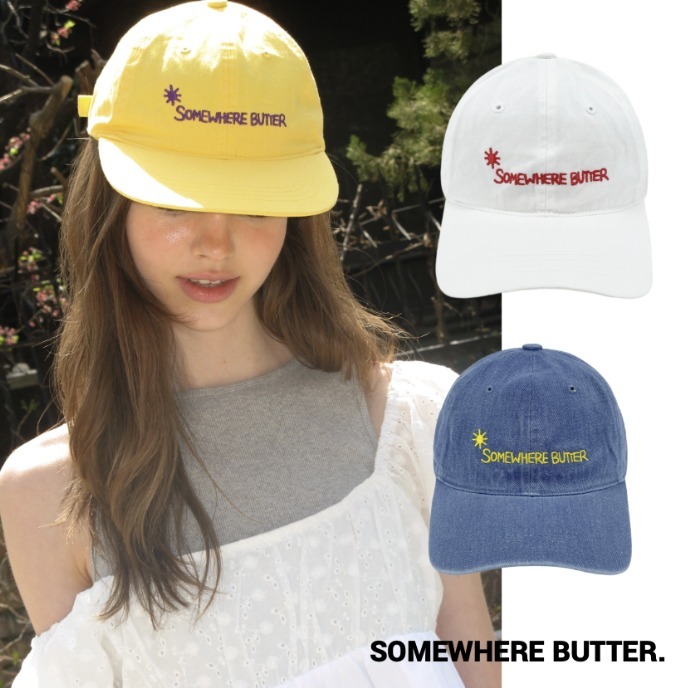 韓国人気【SOMEWHERE BUTTER.】Sunny Ball Cap