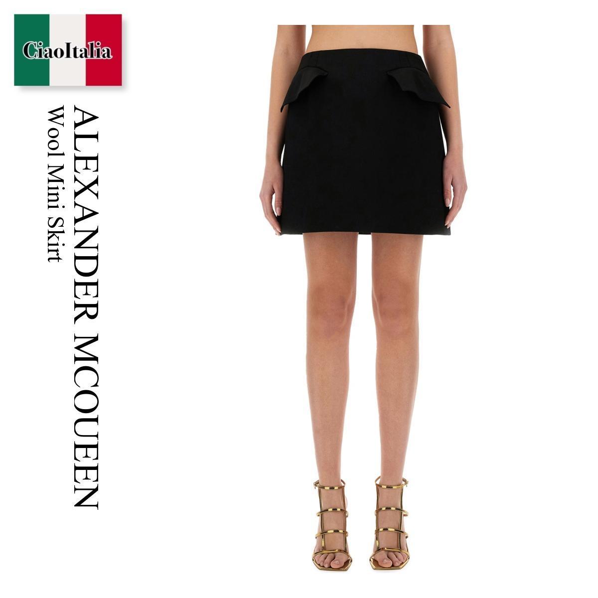 ミニスカート Alexander Mcqueen Wool Mini Skirt