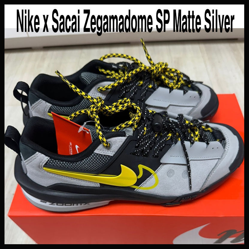 ☆NIKE X SACAI☆ ZEGAMADOME SP MATTE SILVER