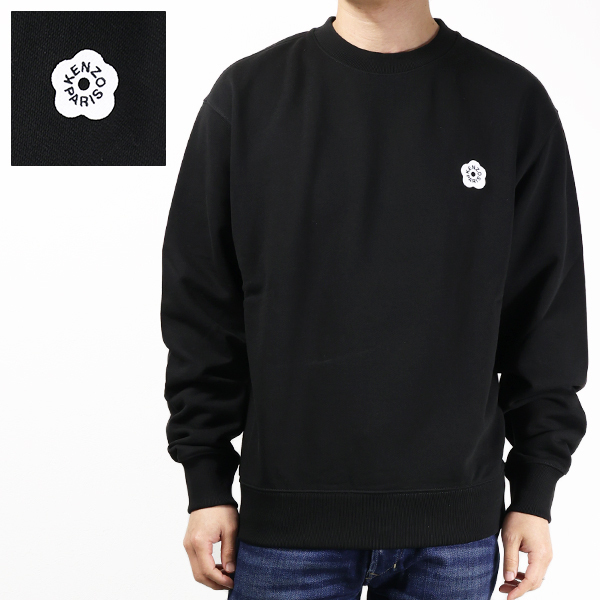 KENZO スウェットシャツ Boke Flower コットン FE65SW2204MG