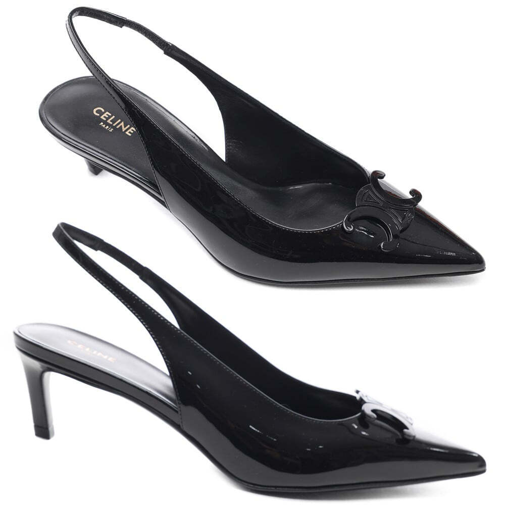 【CELINE】ALMA TRIOMPHE SLINGBACK