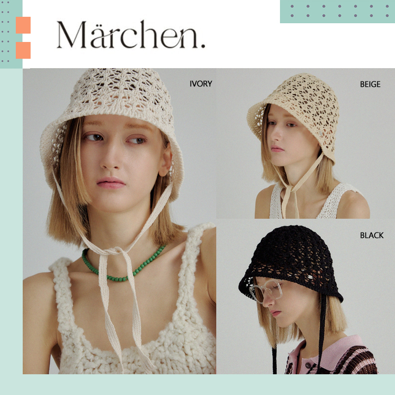 Marchen ♥ Roide strap bucket hat /追跡付