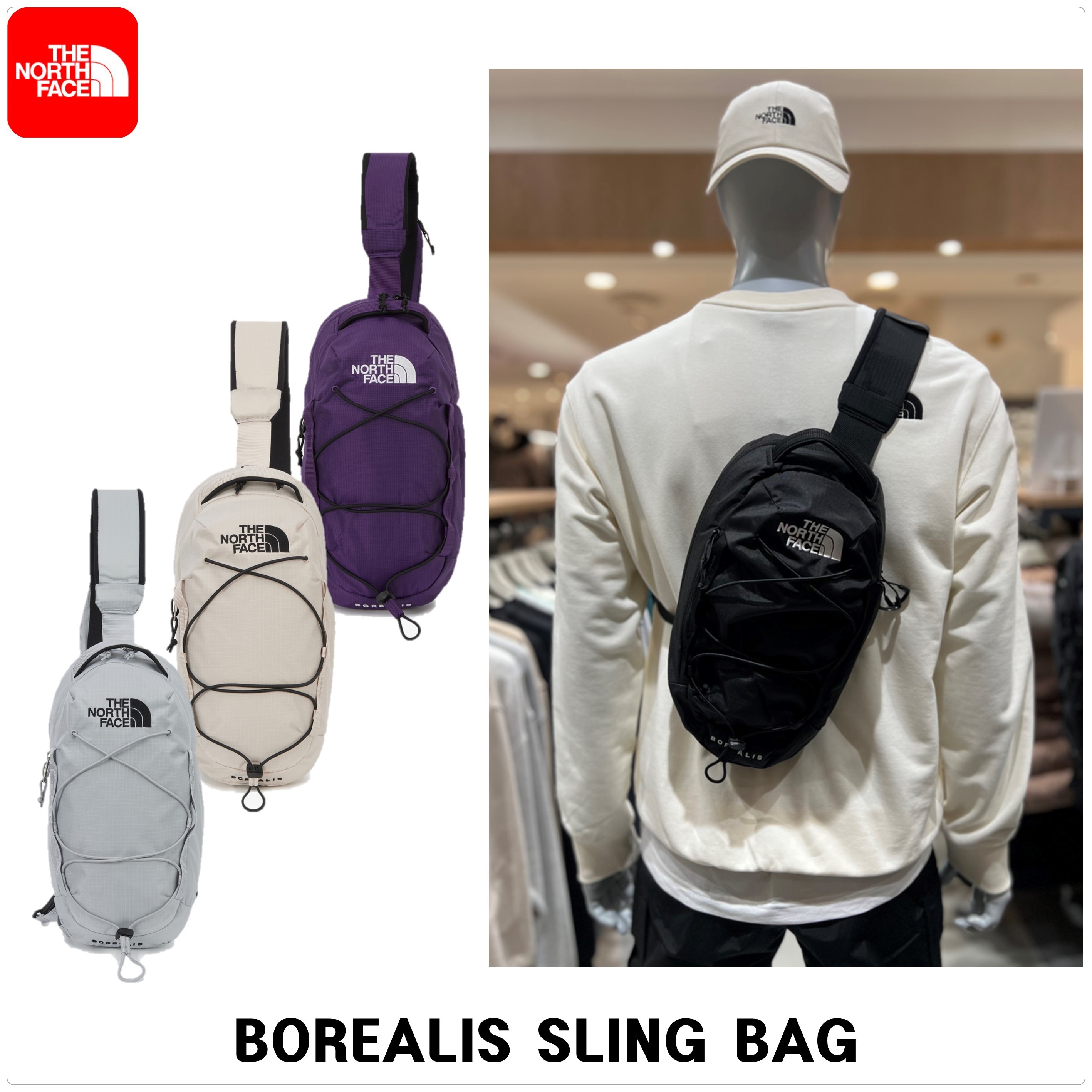 [ノースフェイス] BOREALIS SLING バッグ★新作・25SS★人気★