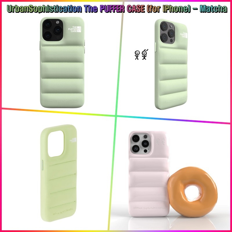 ★UrbanSophistication★The PUFFER CASE★Matcha