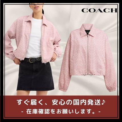 ピンク系 Coach(コーチ) アウター(レディース) - 海外通販のBUYMA