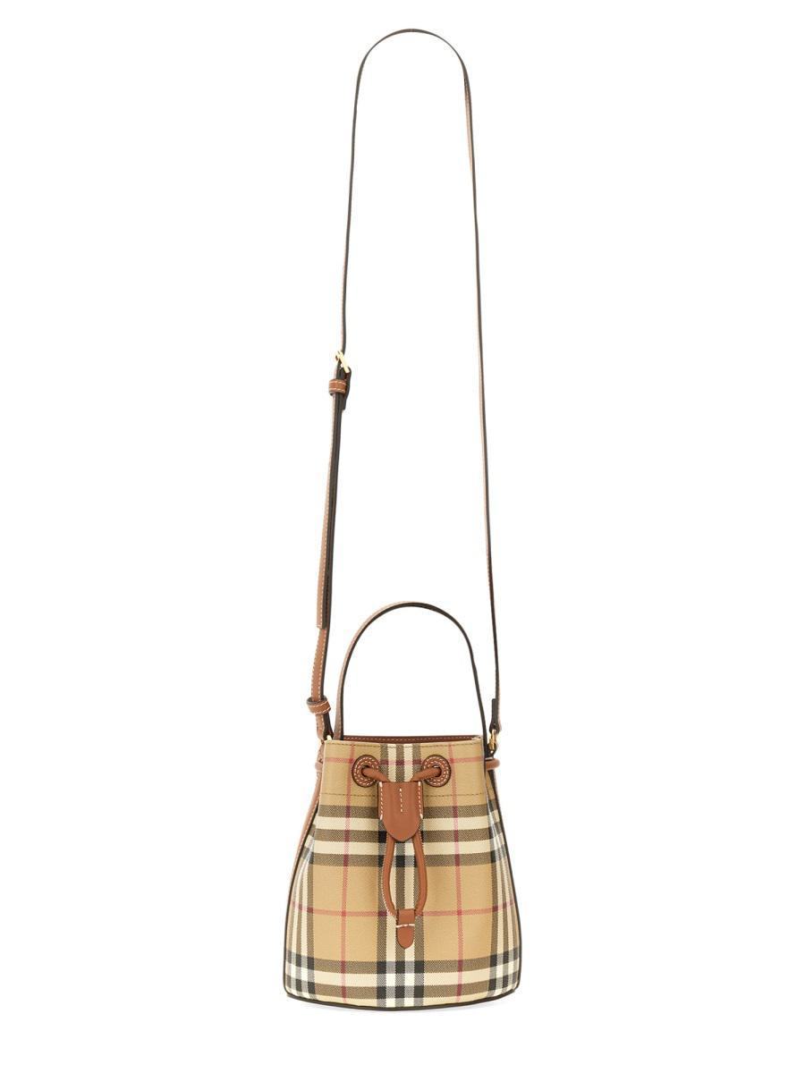 【関税＆送料込み】Burberry Check Mini Bucket Bag