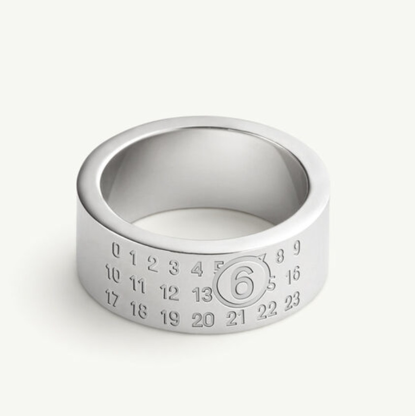 【関税込】MM6 Maison Margiela エムエム6◆ロゴ リング