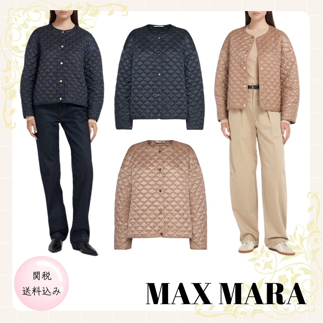 MAX MARA【関税送料込】Luci キルテッドパファージャケット