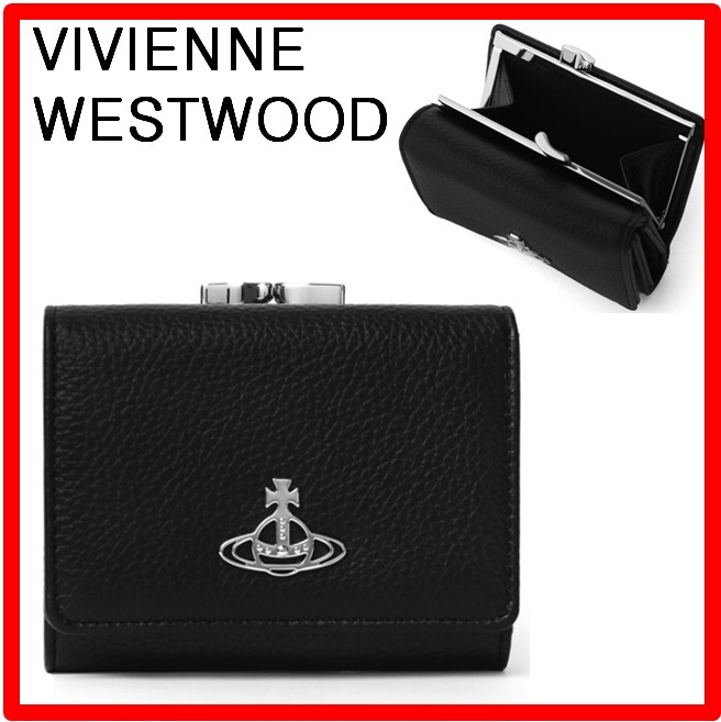 ☆人気☆【Vivienne Westwood】☆ORBロゴ 折りたたみ財.布 ☆