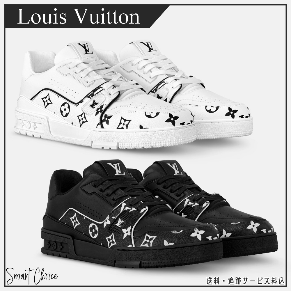 【Louis Vuitton】LV Trainer モノグラムプリント スニーカー