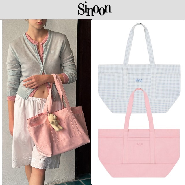 【Sinoon】 Logo Tote Bag 2色