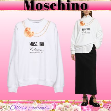 MOSCHINO ショート丈スウェットプレゼント♡ポルトガル製お