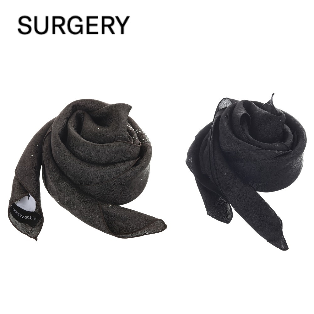 ★SURGERY★ SURGERY PAISLEY ICE CLOVER SCARF