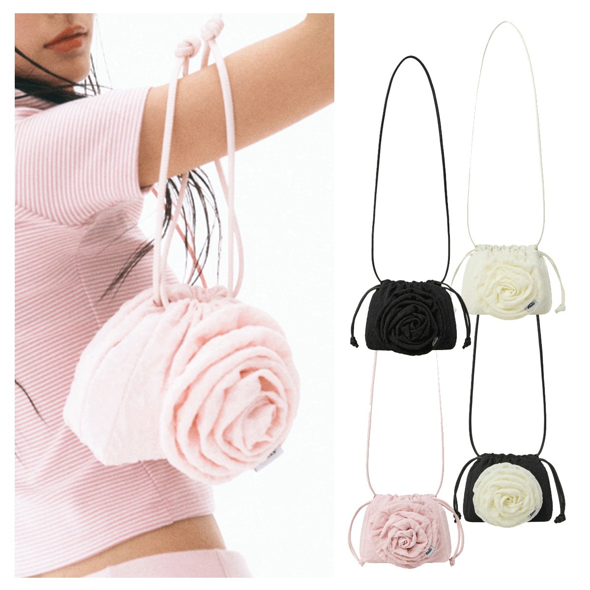 ショルダーバッグ・ポシェット EMIS CORSAGE STRING MINI BAG 5BSH104