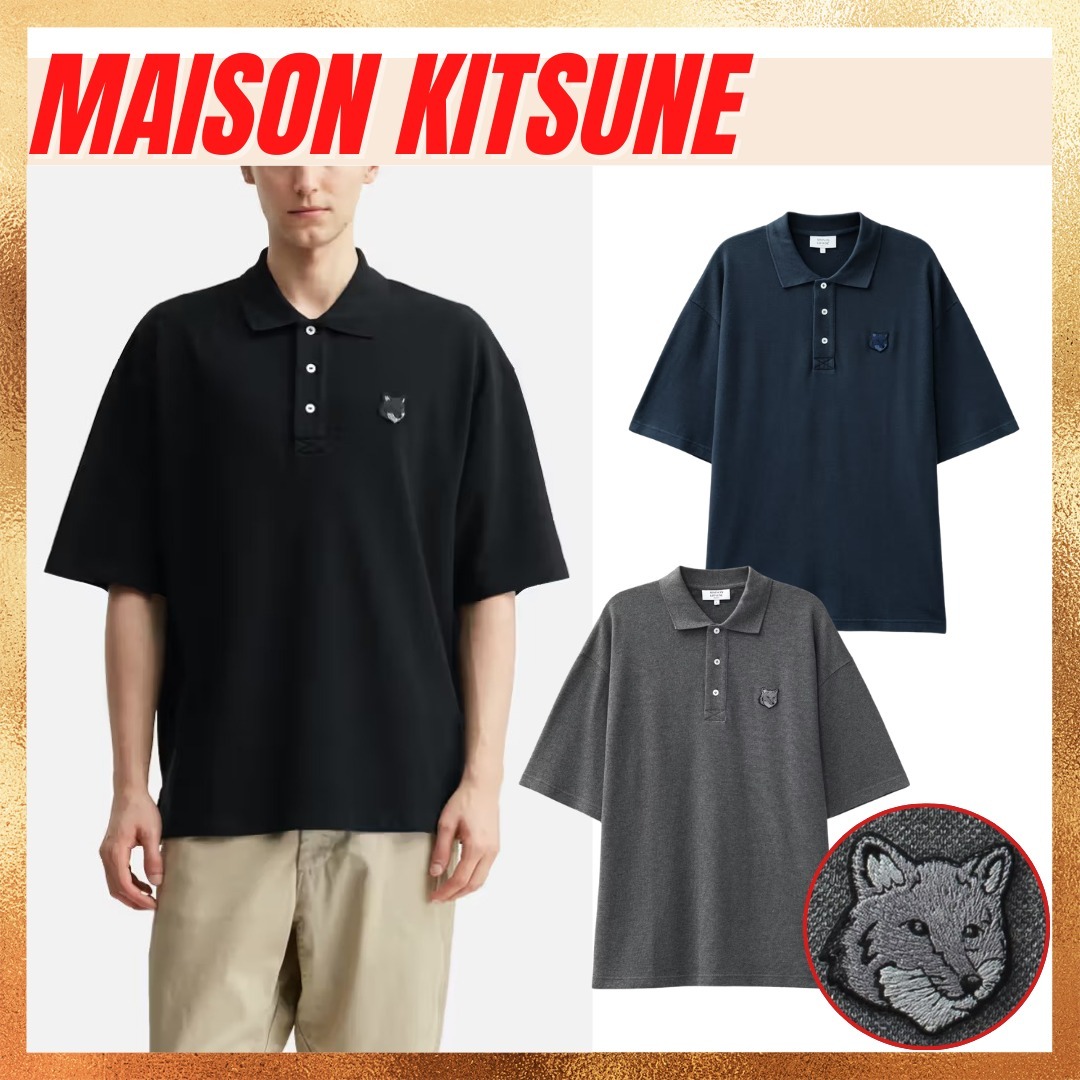 [MAISON KITSUNE] メゾンキツネ ポロシャツ Polo (送料関税込み)