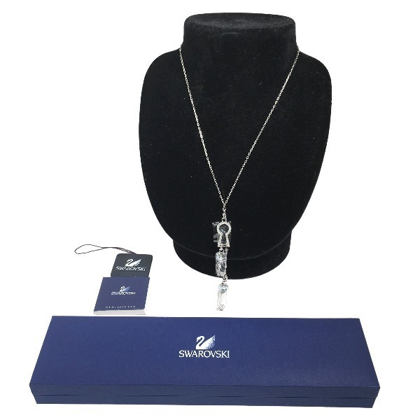 SWAROVSKI キーモチーフトップ ネックレス