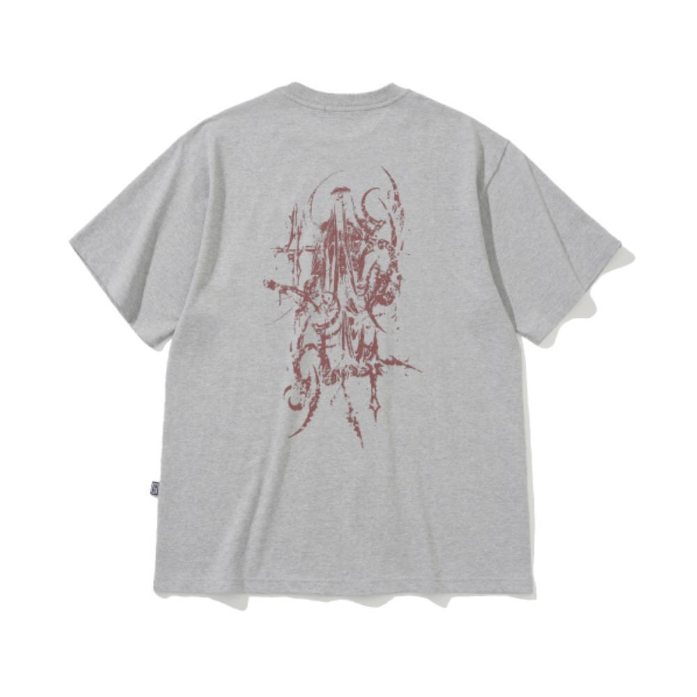 Tシャツ・カットソー NOT4NERD Selene TShirts Grey J1TS005BGR