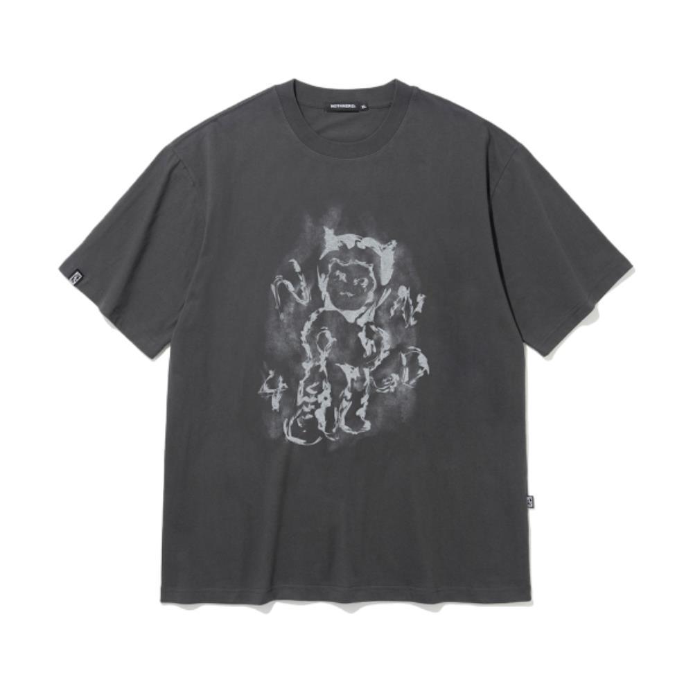 Tシャツ・カットソー NOT4NERD Baby Dokkaebi TShirts Charcoal TS090CH
