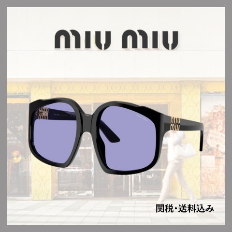 Miu Miu レディース サングラス 0MUA07S16K01O59