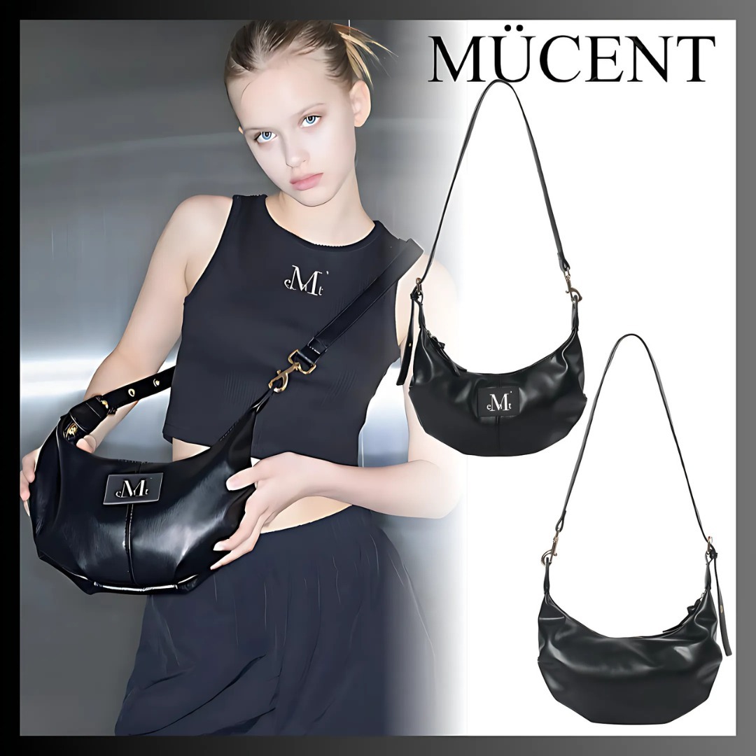 MUCENT☆大人気♪Mulci Eyelet Crescent Mini Crossbody Bag