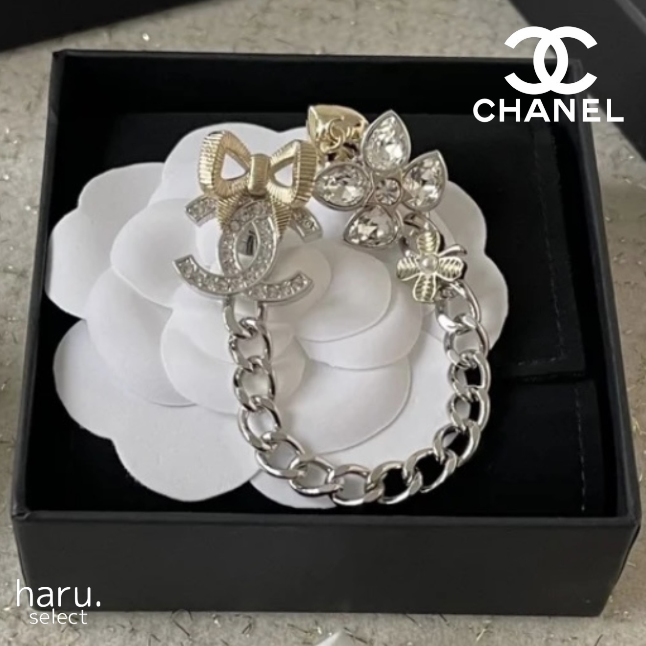 エレガント＊上品で可愛い【CHANEL】シャネル ブローチ