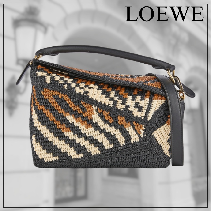 【LOEWE】Paula's Ibiza スモール パズル エッジ バッグ ★3Way