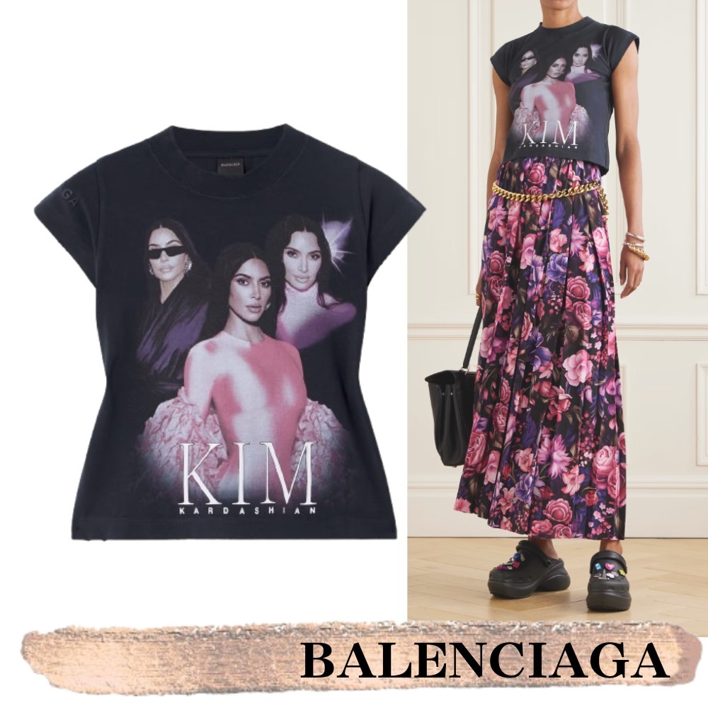 BALENCIAGA☆関税込み☆ストレッチコットンジャージーTシャツ