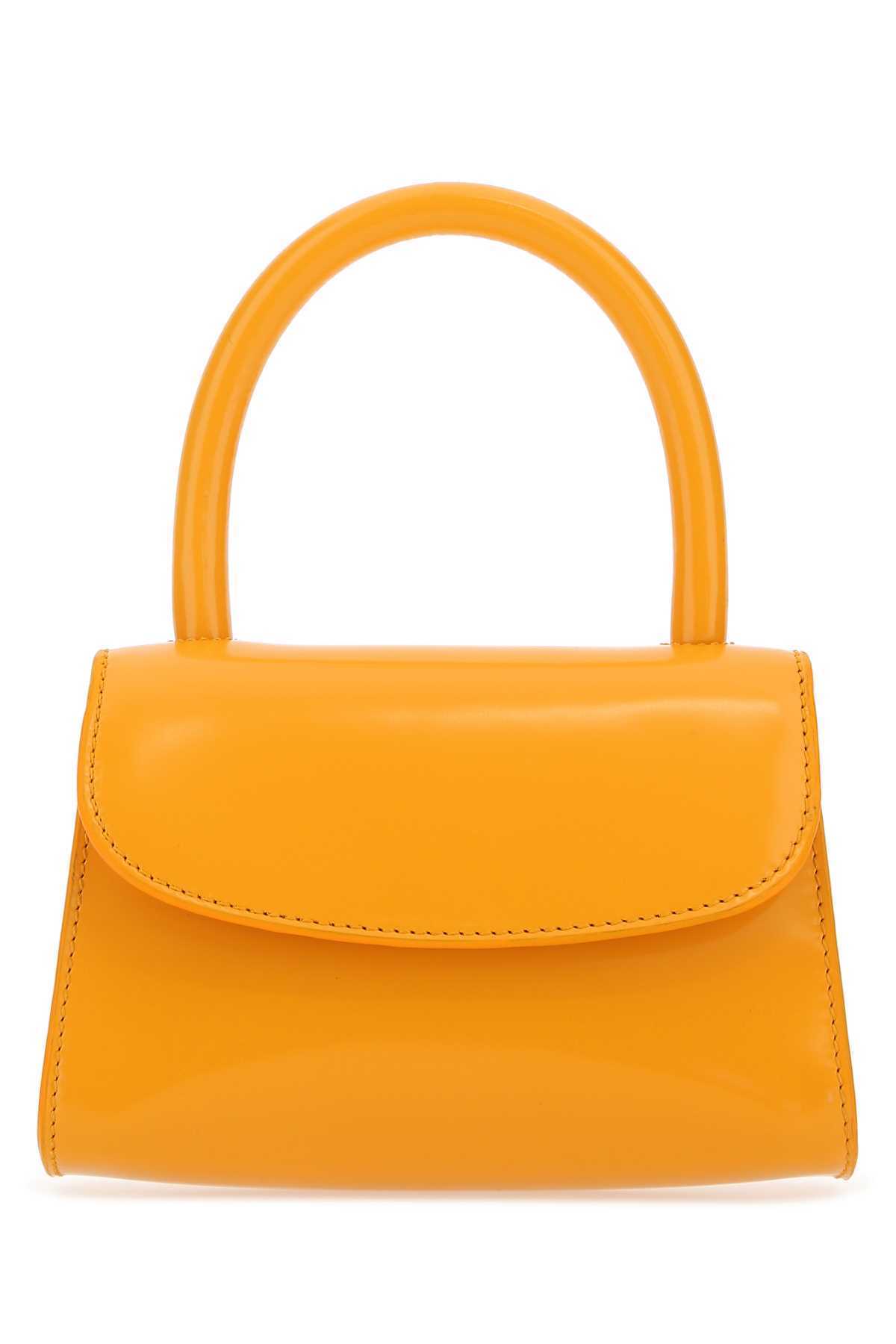 【送料&関税込】BY FAR Orange Leather Mini Handbag