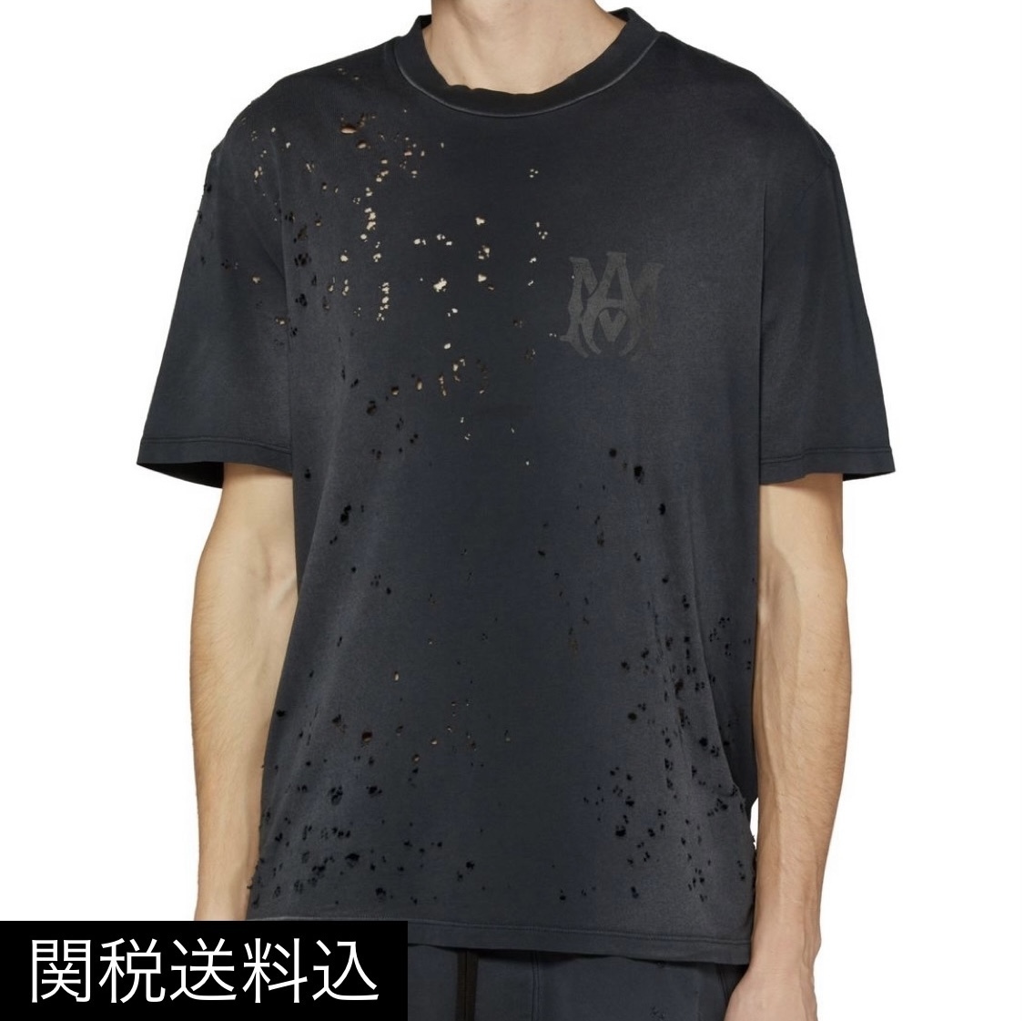 AMIRI アミリ MAロゴ ショットガン Tシャツ