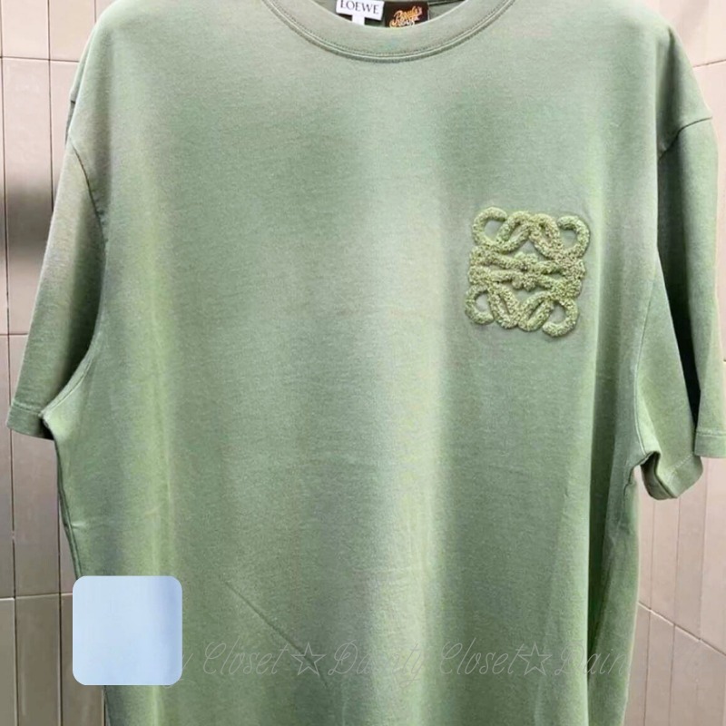 完売必至 LOEWEロエベ Tシャツ メンズ コットン リラックス 刺繍