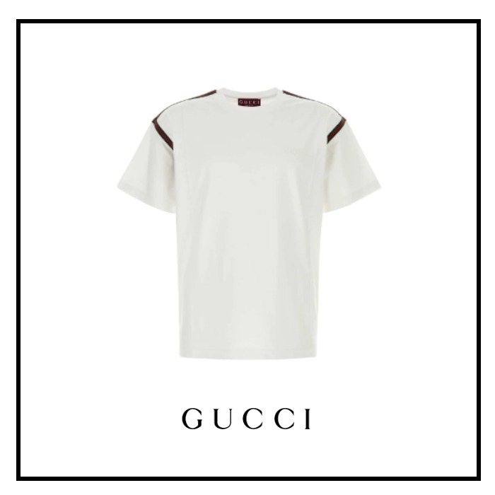【新season】 GUCCI ロゴ クルーネック Tシャツ
