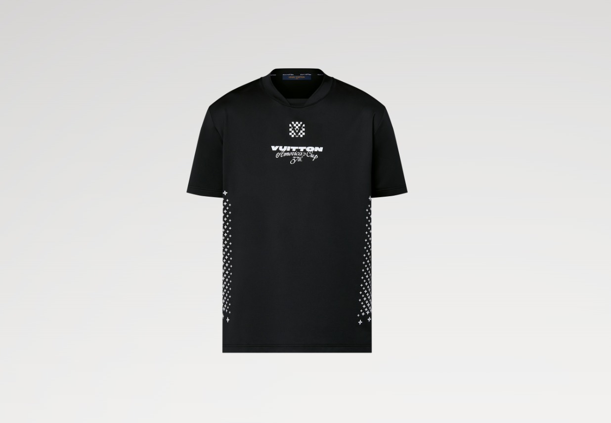 LOUIS VUITTON ハイブリッドテクニカルクルーネックTシャツ