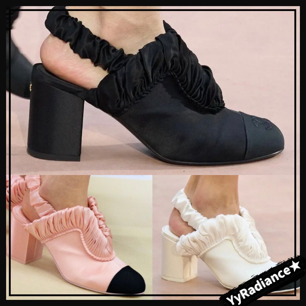 【フリルがフェミニンでガーリー♡】CHANEL スリングバッグ