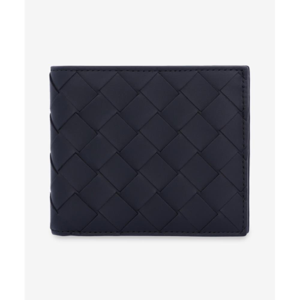 ★BOTTEGA VENETA★ Intrecciato Bicolor Folding Half Wallet B