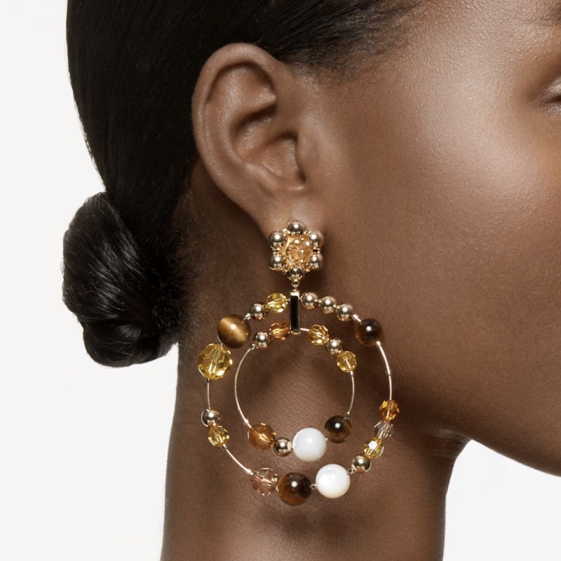 SWAROVSKI Somnia クリップ フープ イヤリング/正規品 5618296