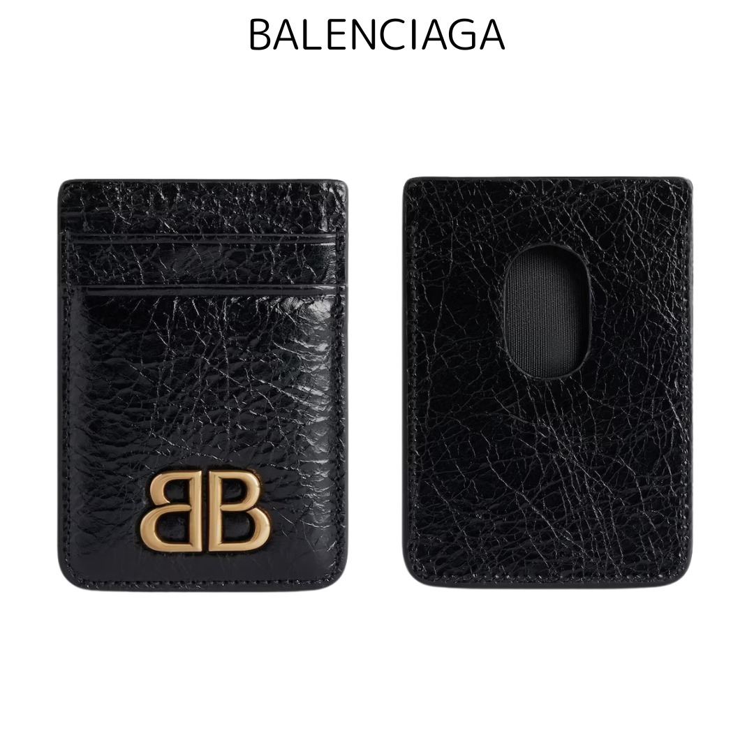 ＜balenciaga＞ Monaco マグネットカードホルダー